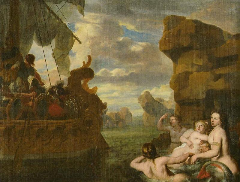 Gerard de Lairesse Odysseus und die Sirenen France oil painting art